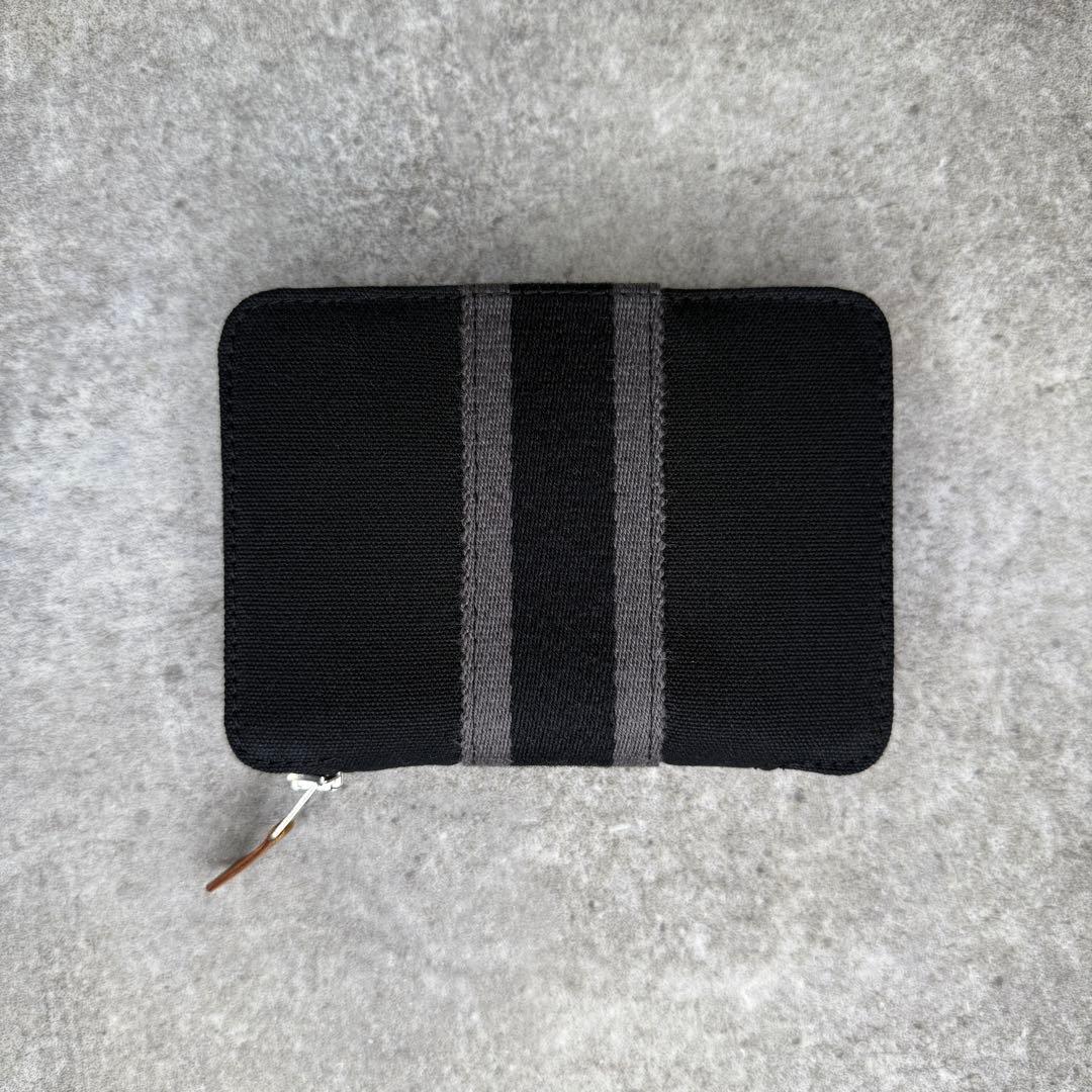 美品 エルメス hermes フールトゥ パースPM ウォレット ブラック