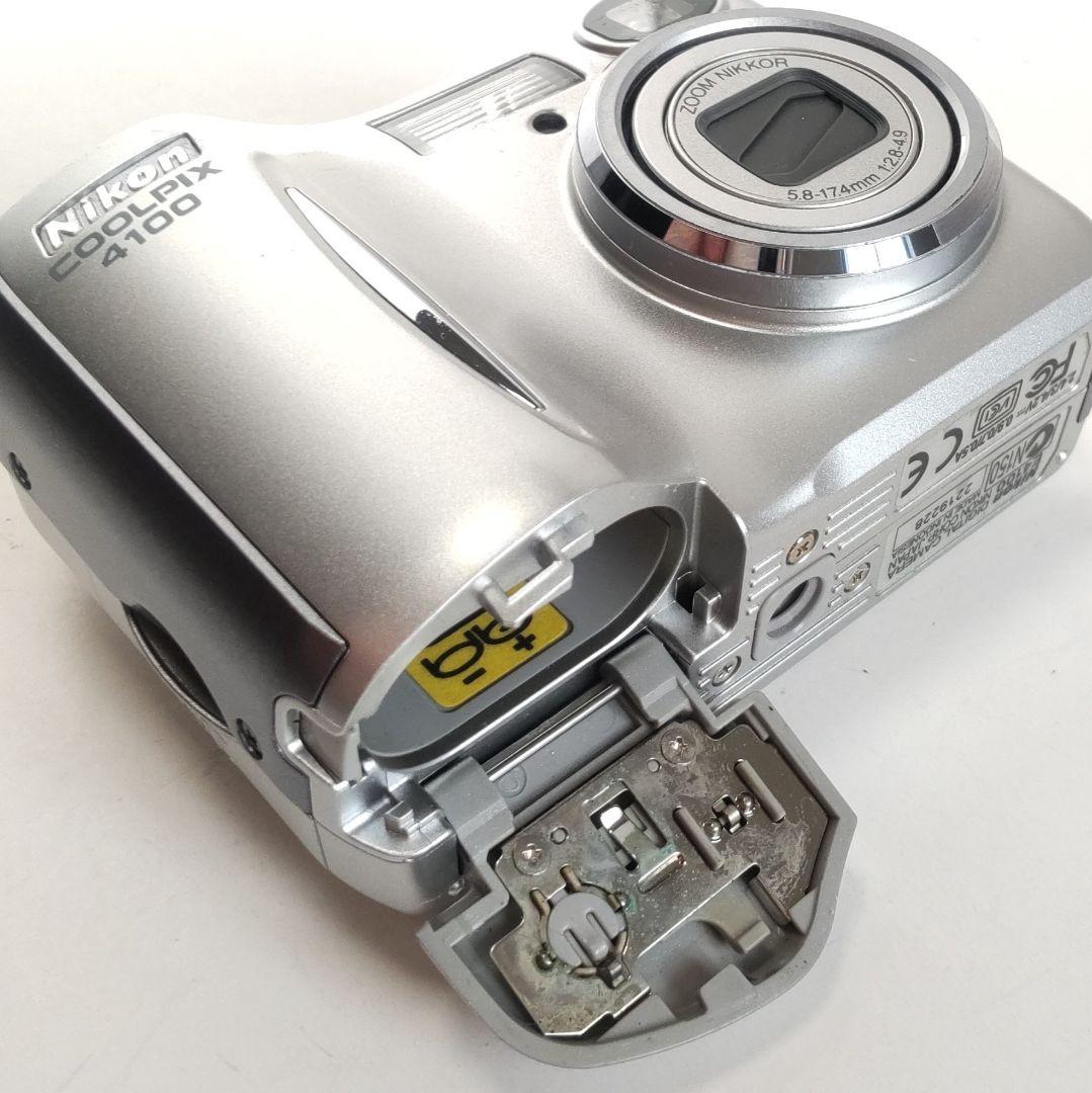動作確認済み ニコン COOLPIX 4100 オールドコンデジ デジカメ