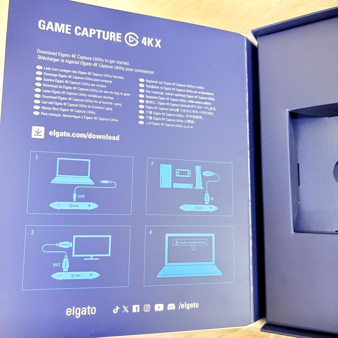 elgato 4K X ビデオキャプチャー