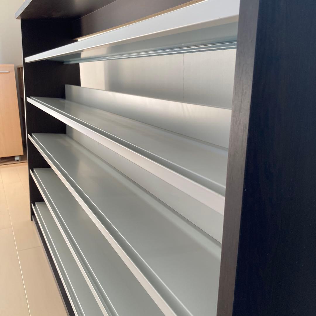 大容量CDストッカー(CDラック) 幅139cm5段