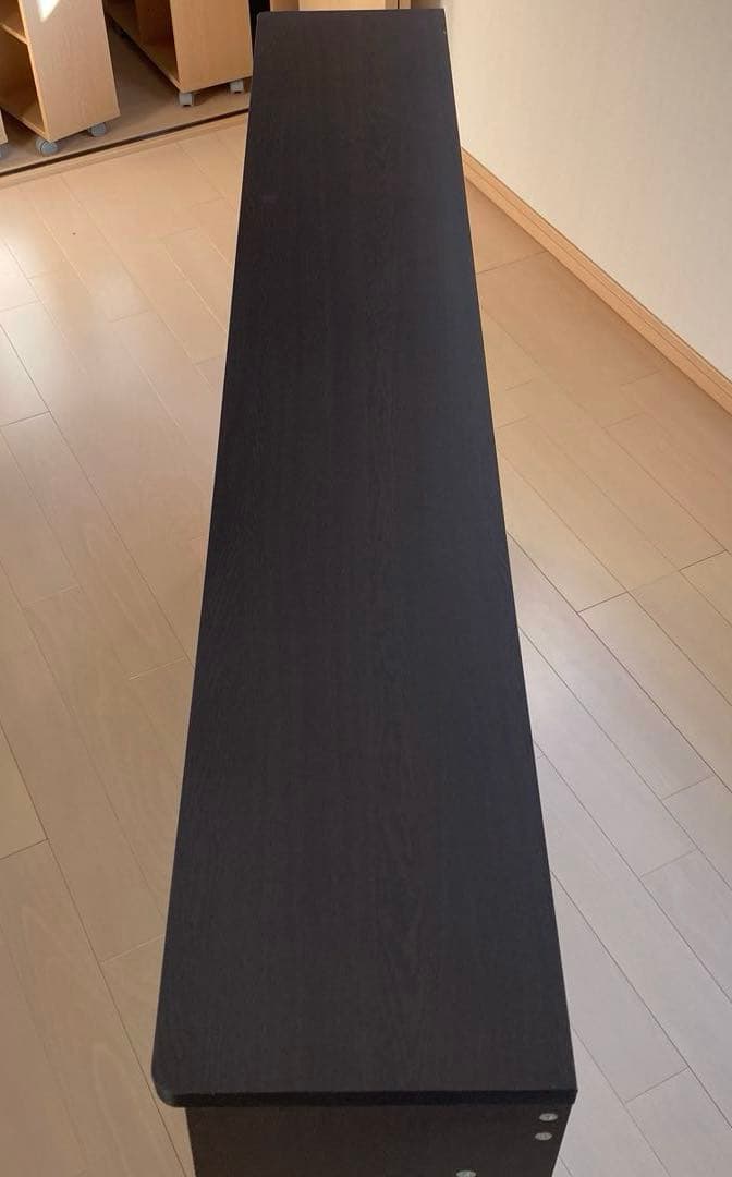 大容量CDストッカー(CDラック) 幅139cm5段