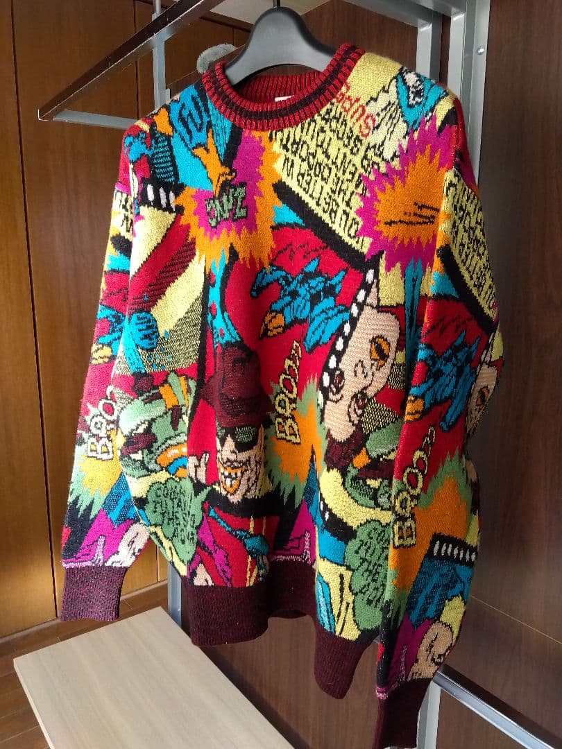 ficce アメコミ ニットセーター