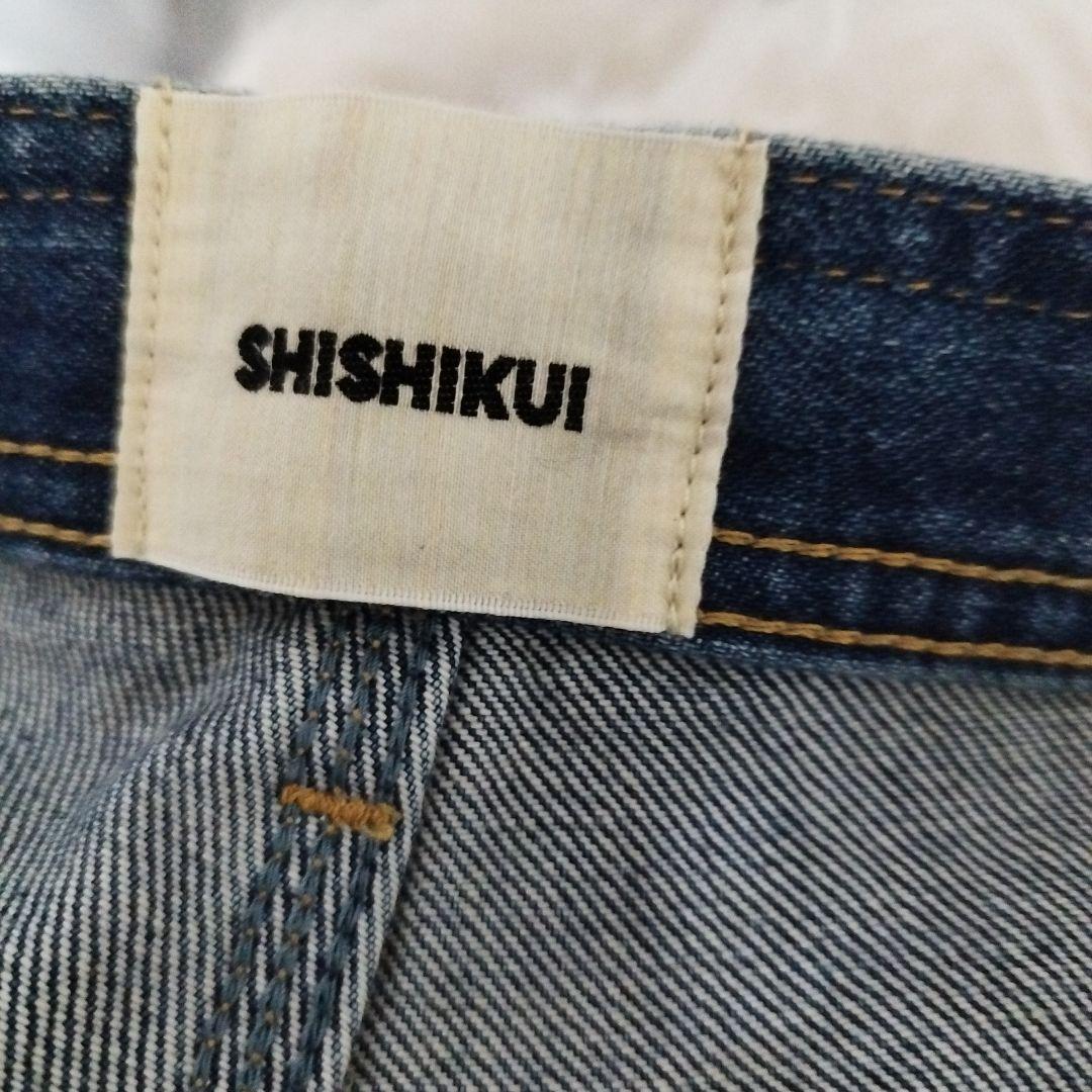 SHISHIKUI Koco インディゴ ストレートデニム