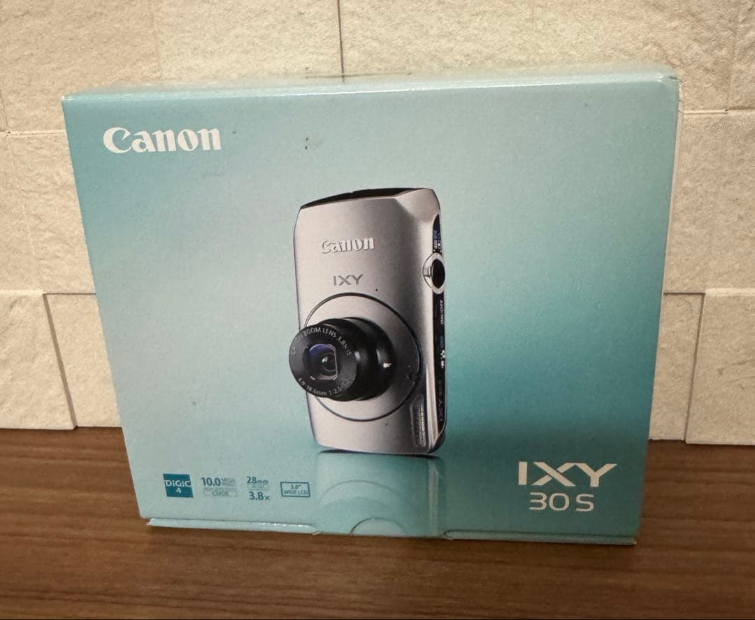 【動作確認済】Canon キヤノン IXY 30 S デジカメ 付属品 箱付