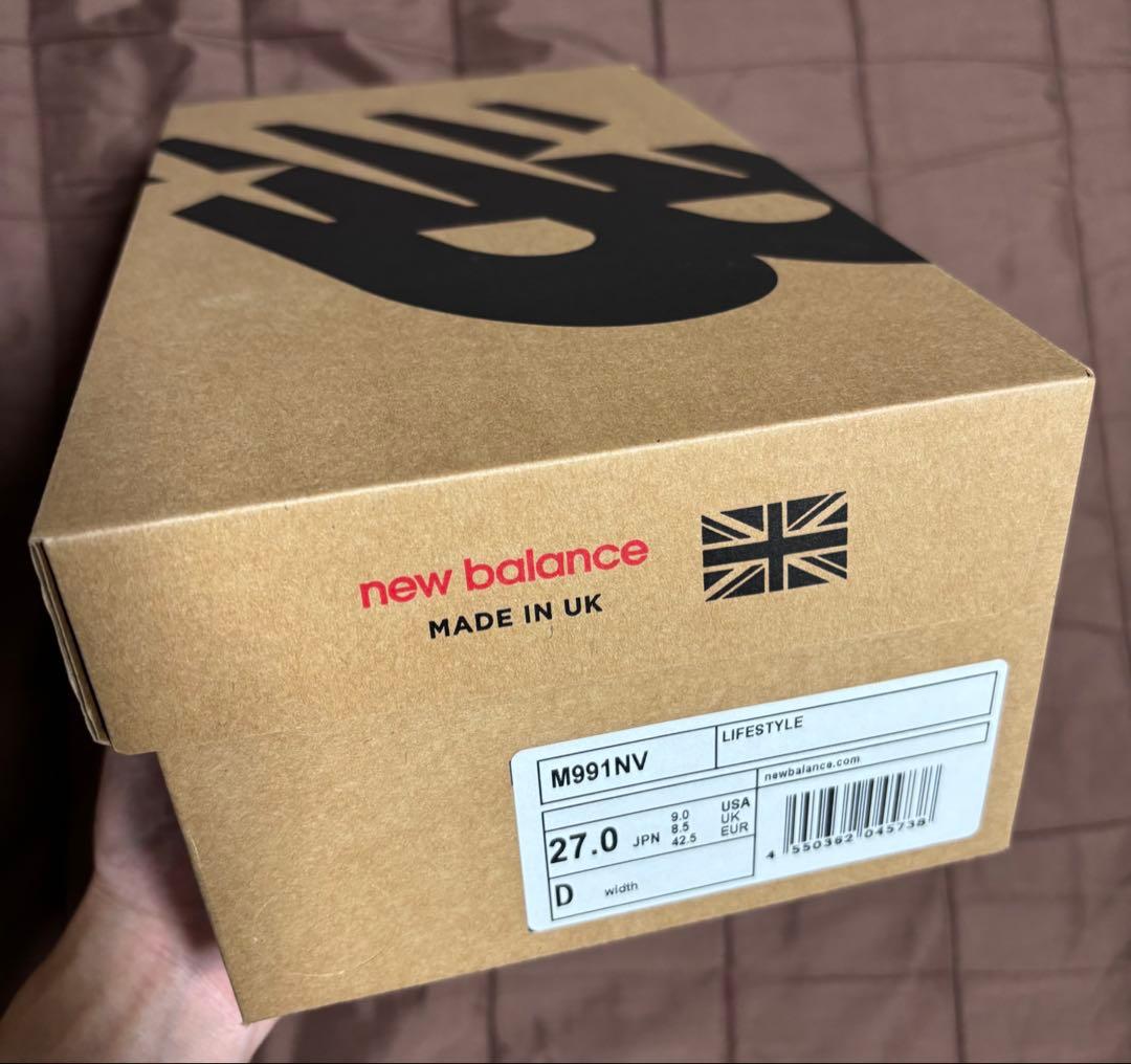 ダ*ー様 M991 NV 27cm ネイビー M991NV 996 990 V1