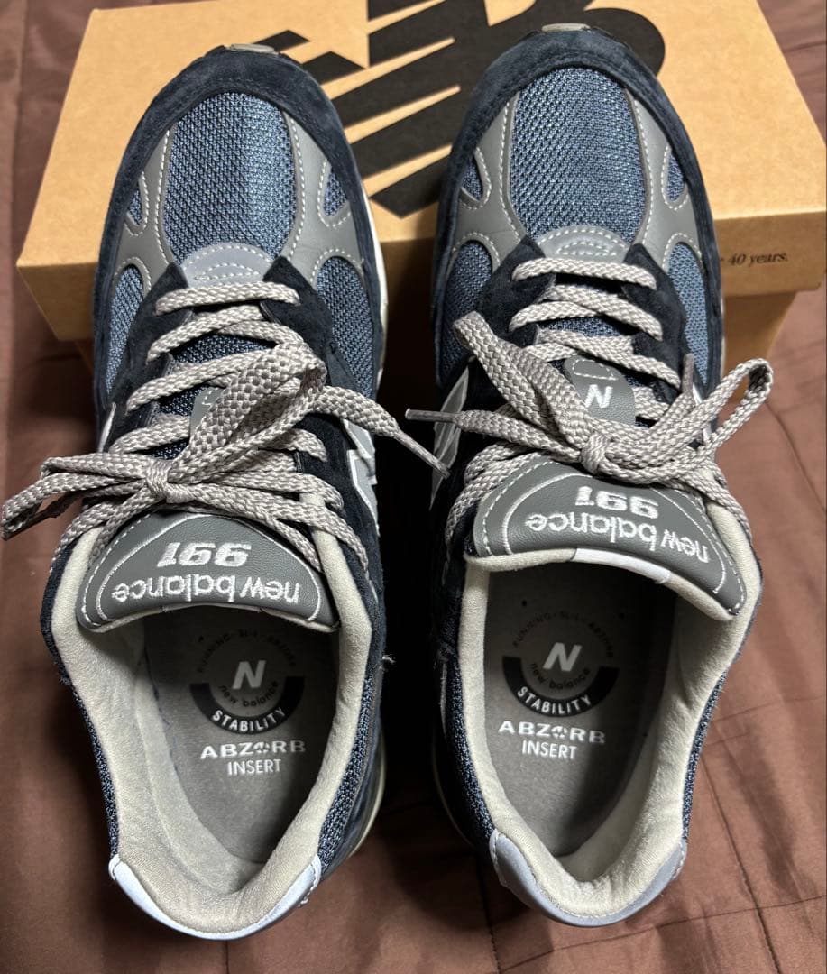 ダ*ー様 M991 NV 27cm ネイビー M991NV 996 990 V1