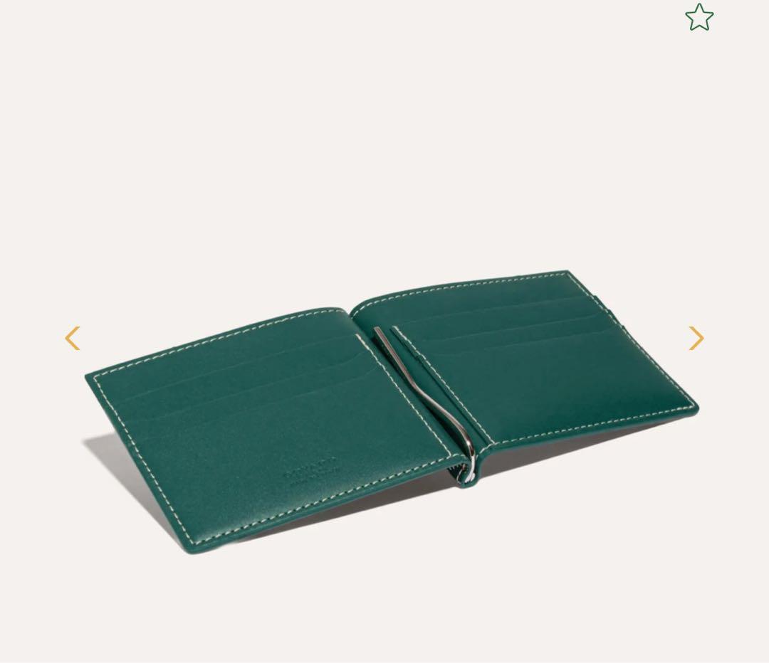 GOYARD ゴヤール　マネークリップ　グリーン