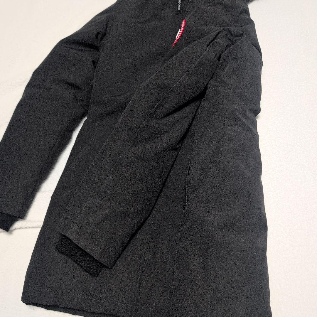 カナダグース 3037LA ヴィクトリアパーカー 黒 Sサイズ