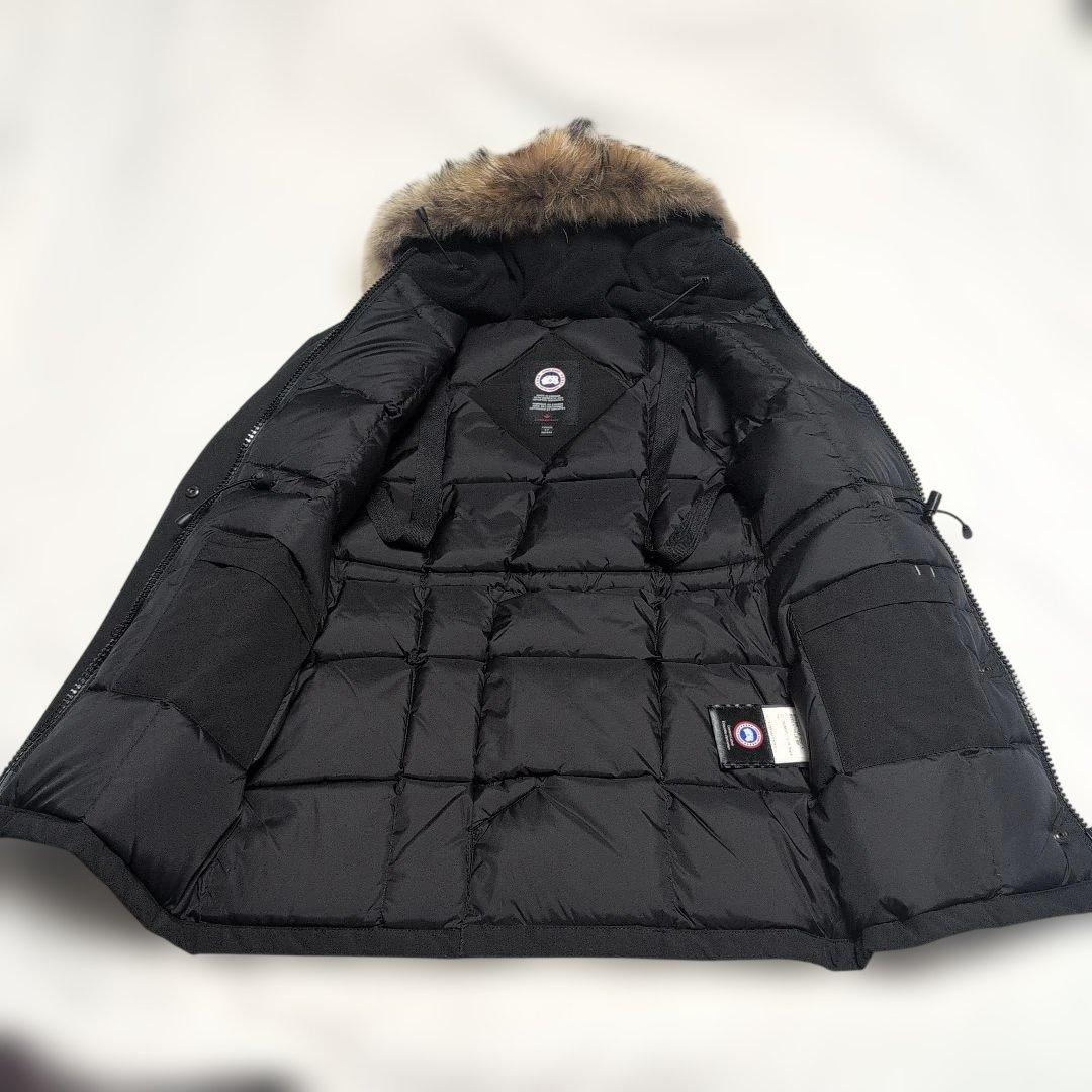カナダグース 3037LA ヴィクトリアパーカー 黒 Sサイズ