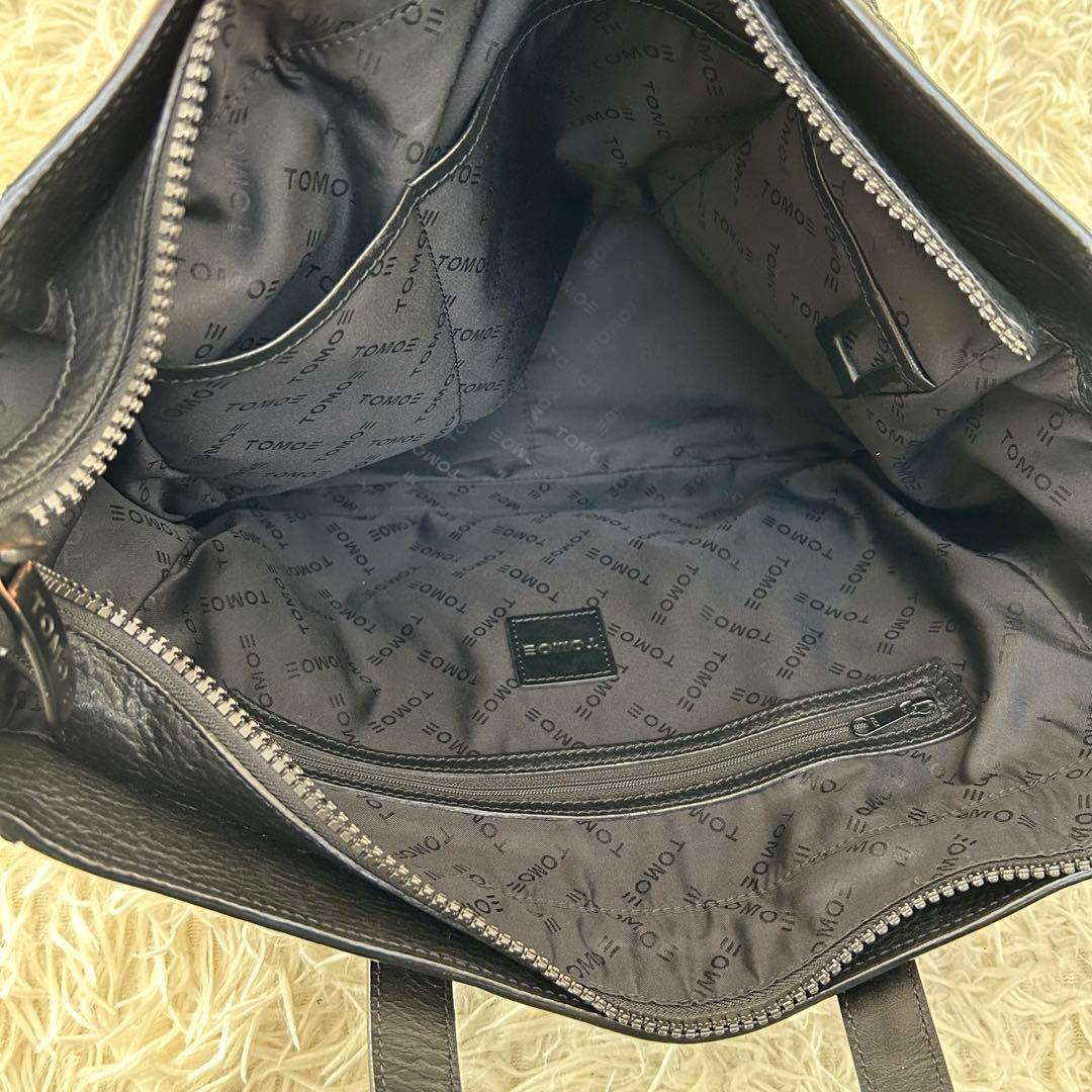 美品✨ トモエ トートバッグ ユナイテッドアローズ別注 シボ革 ハンドル調整可能