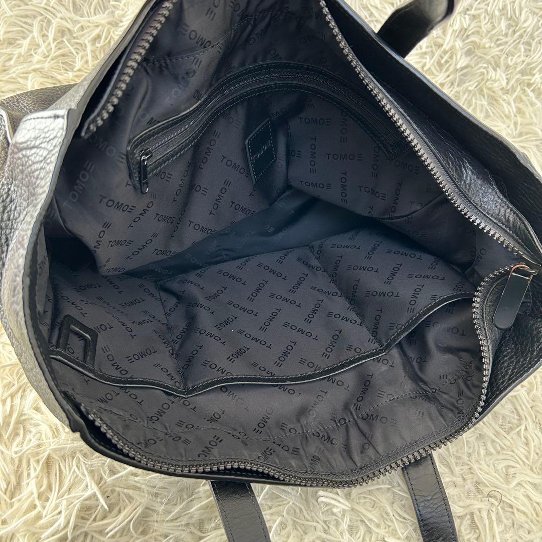 美品✨ トモエ トートバッグ ユナイテッドアローズ別注 シボ革 ハンドル調整可能