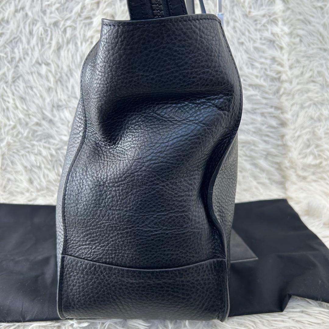 美品✨ トモエ トートバッグ ユナイテッドアローズ別注 シボ革 ハンドル調整可能