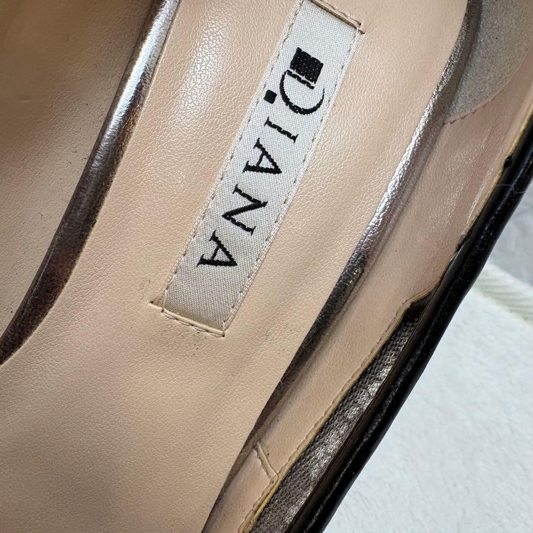 【未使用✨】ダイアナ パンプス レース メッシュ ポインテッドトゥ ピンヒール