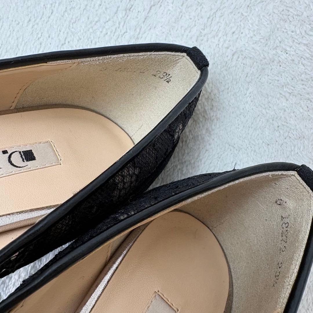 【未使用✨】ダイアナ パンプス レース メッシュ ポインテッドトゥ ピンヒール