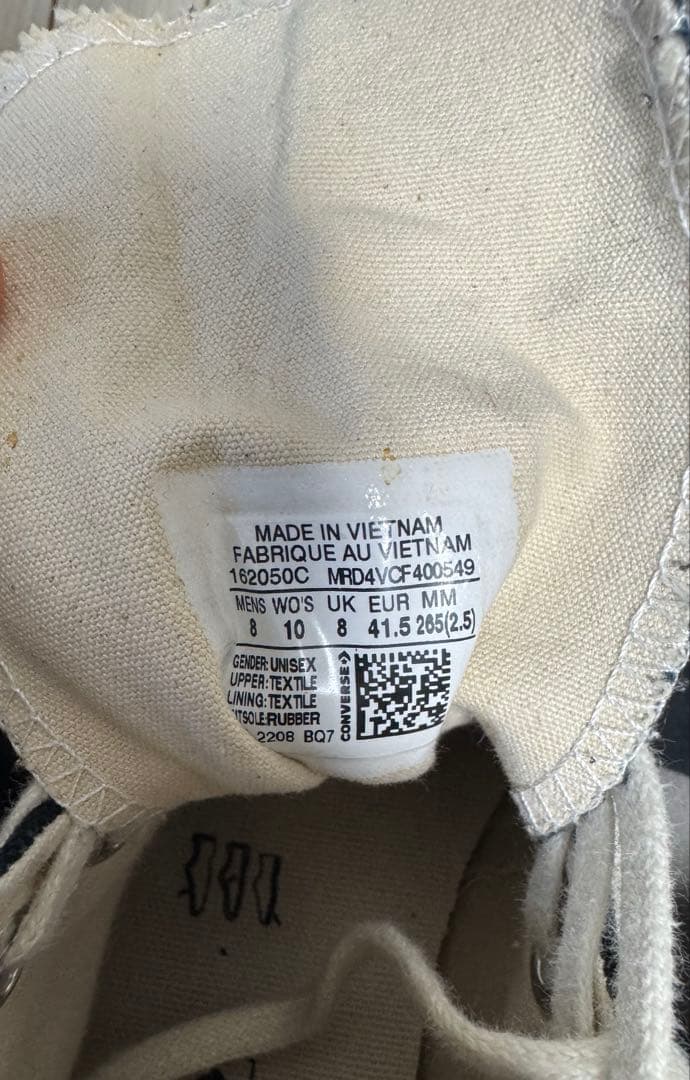 靴 converse CT70 black 26.5cm