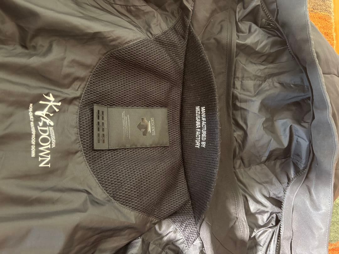 K*様 デサント Mizusawaダウンジャケット ブラック