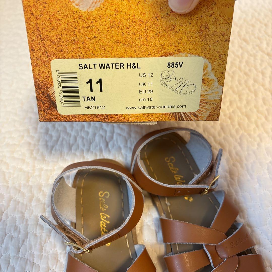 新品　ソルトウォーターサンダル　オリジナル　18cm