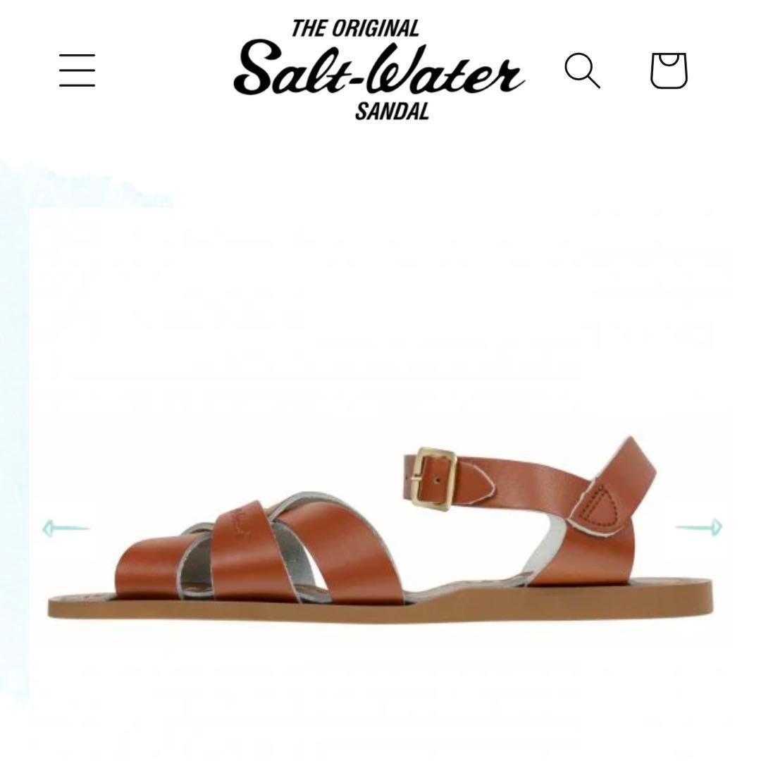 新品　ソルトウォーターサンダル　オリジナル　18cm