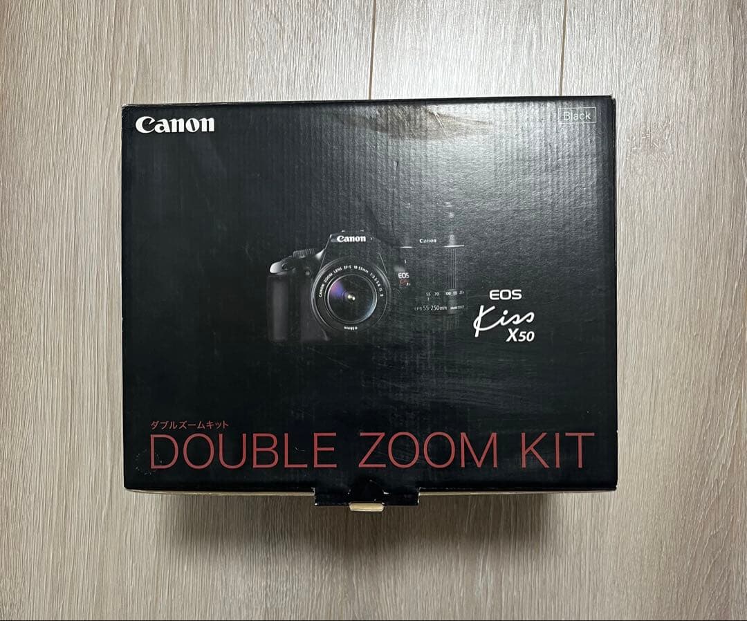 Canon EOS Kiss X50 ダブルズームキット