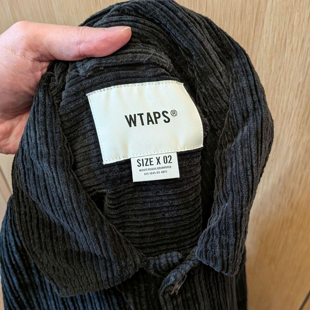WTAPS WCPO LS CORDUROY SHIRT ブラック
