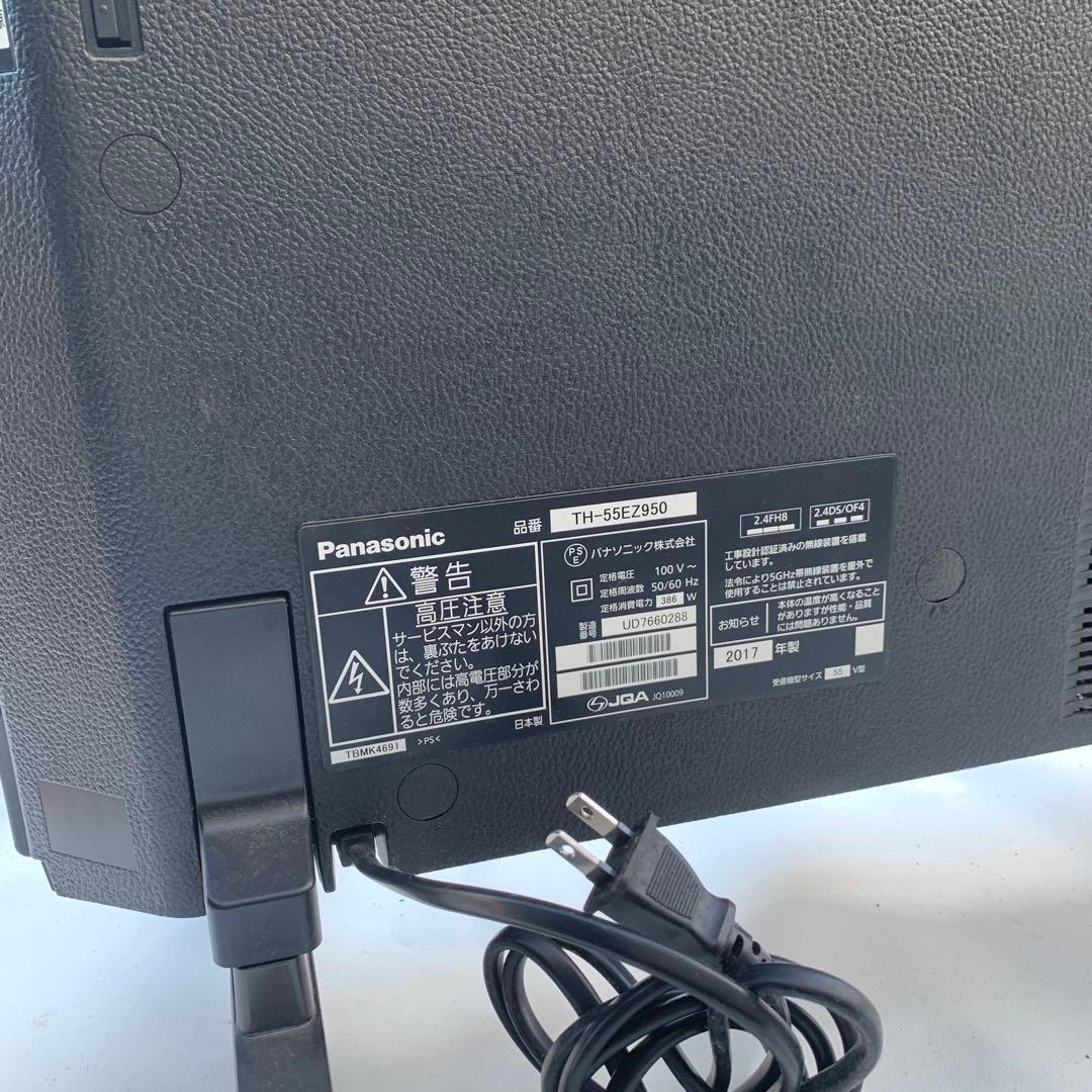 動作確認済　 液晶テレビ 4K液晶テレビ 55V型 Panasonic