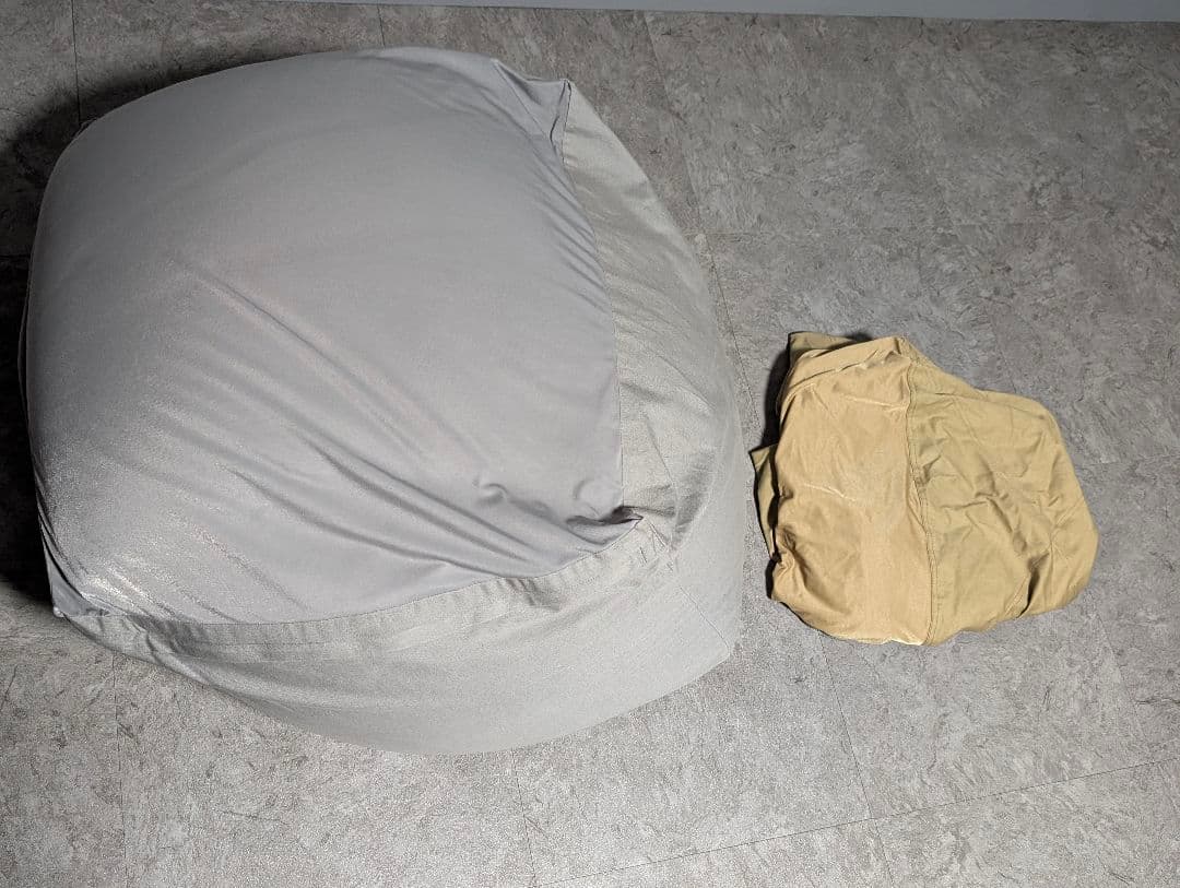 無印良品 体にフィットするソファー、 替えカバー、補充用クッションつき