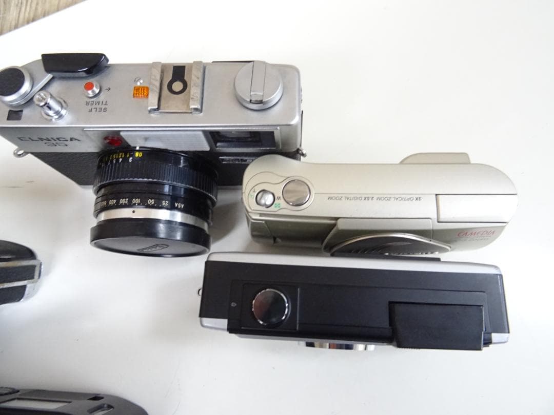 シ*読様 岡042 カメラ 7点 まとめ売り キャノン ミノルタ オリンパス コ