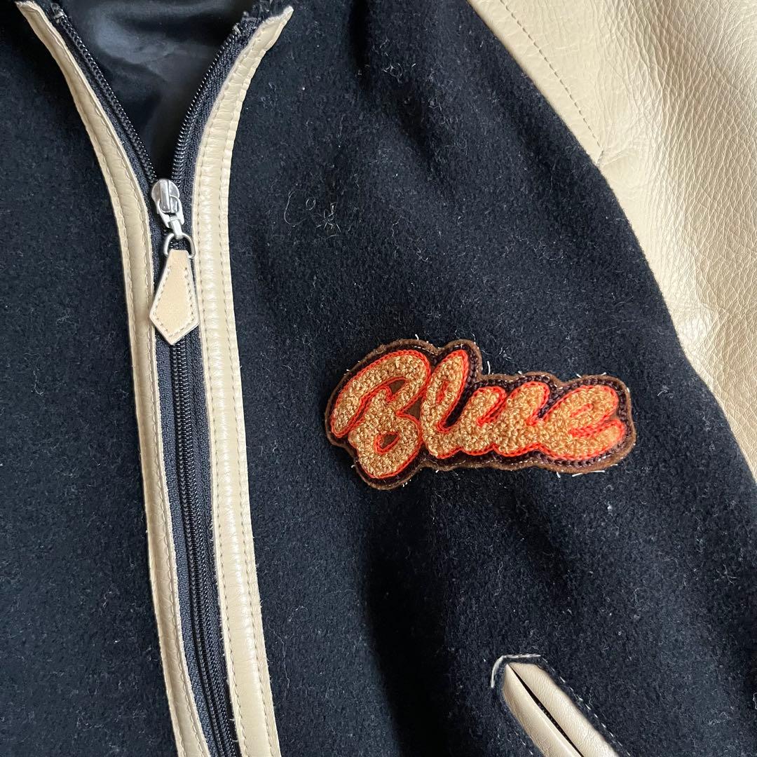 Burberry Blue Label フード付きスタジャンノバチェック 38