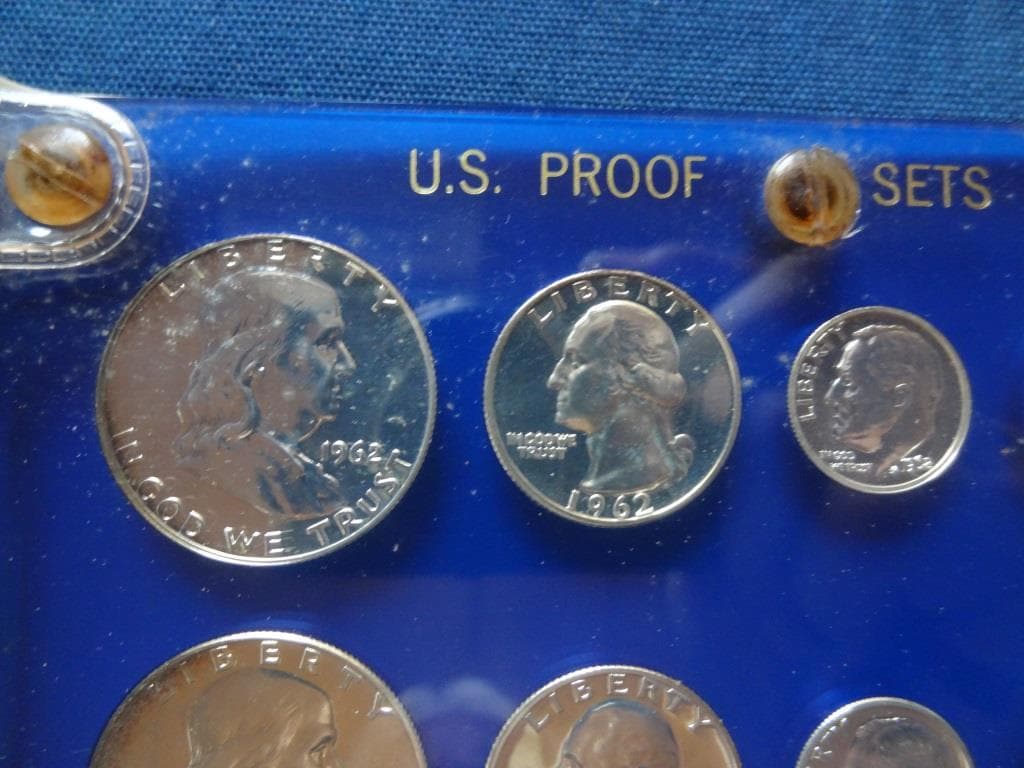 1962年～1964年 アメリカ ケネディハーフダラー他 プルーフセット ハワイ