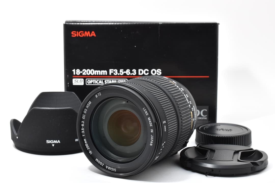 レンズ(ズーム) Sigma 18-200mm 3.5-6.3 DC OS HSM Nikon