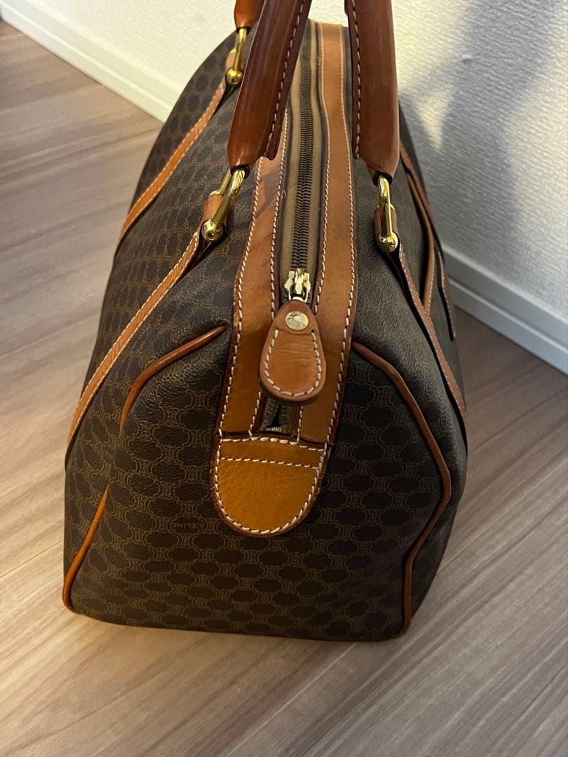 CELINE セリーヌ ボストン型 マカダム 総柄 ミニボストン