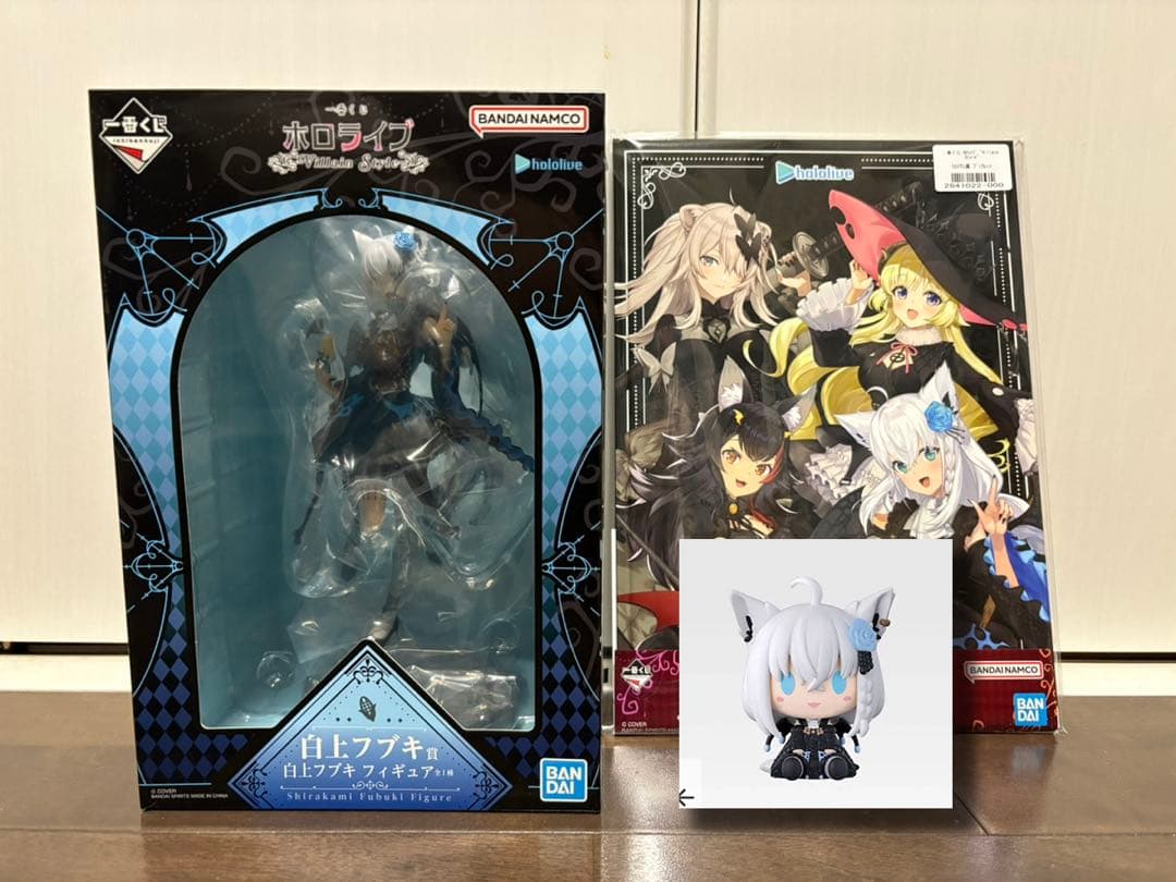 一番くじ　ホロライブ　Villain Style 白上フブキ フィギュアセット
