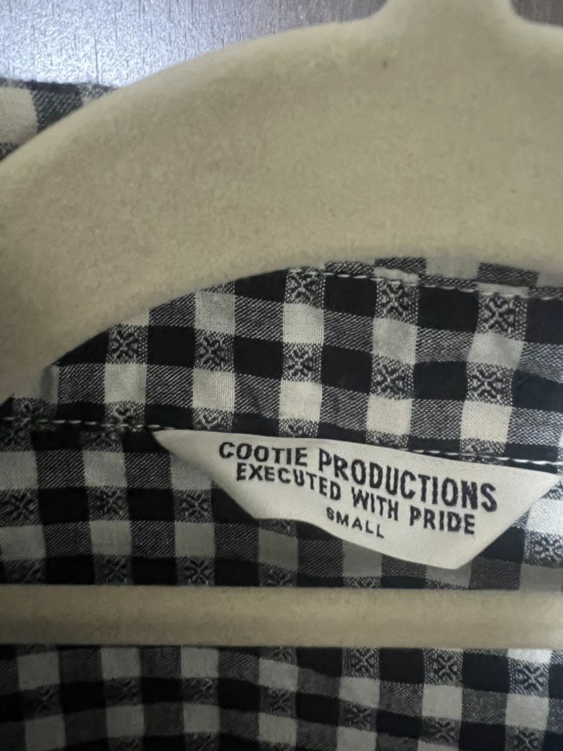 Cootie Productions チェック柄シャツ S ギンガムチェック
