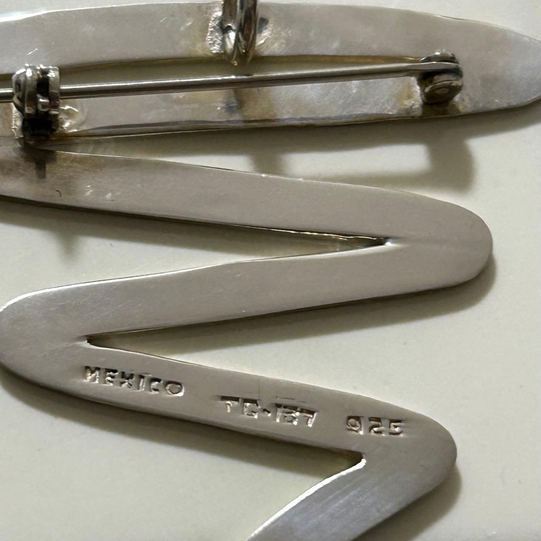 断*！様 vintage silver mexico製　ブローチ　ネックレストッ