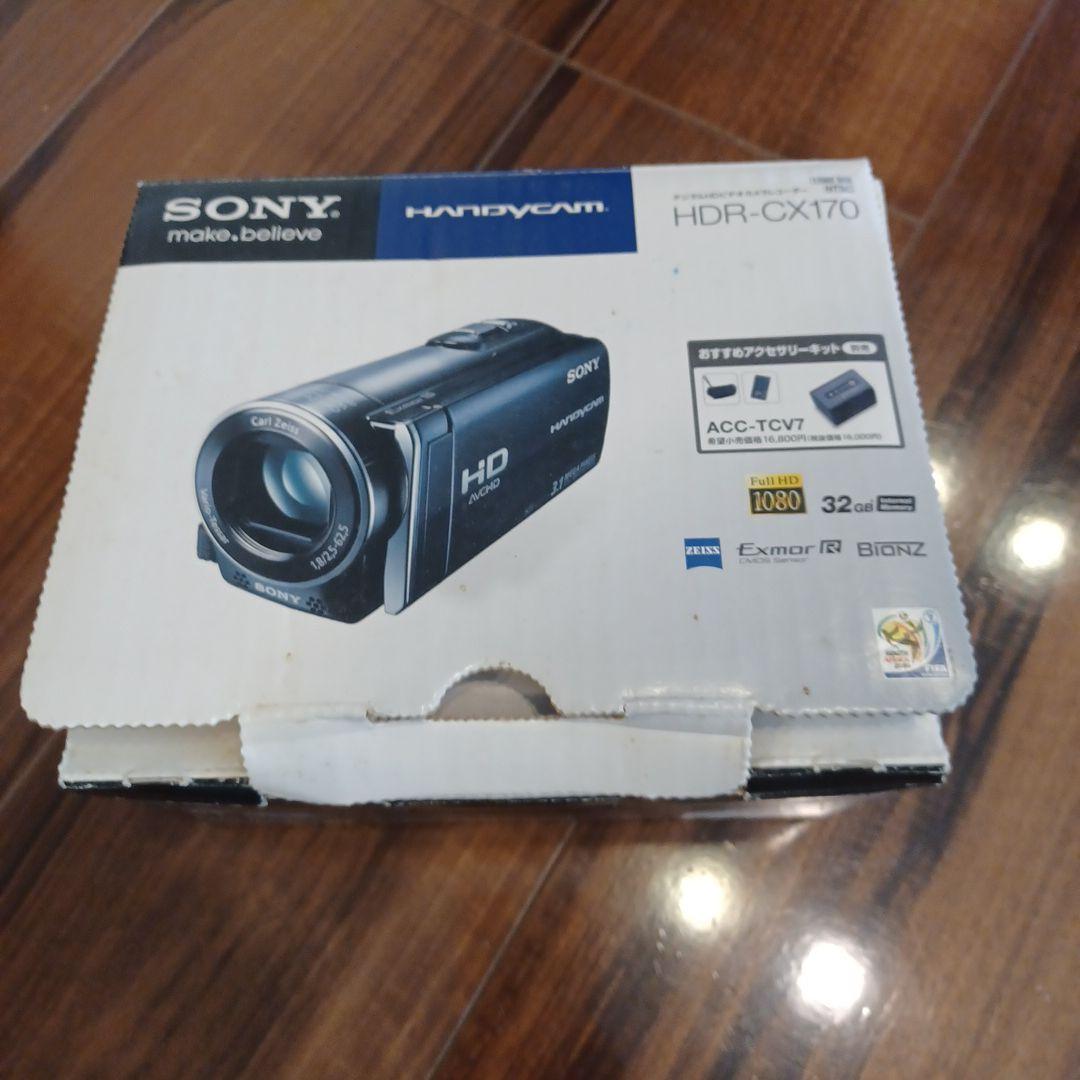 動作確認済み　SONY HDR-CX170 ビデオカメラ