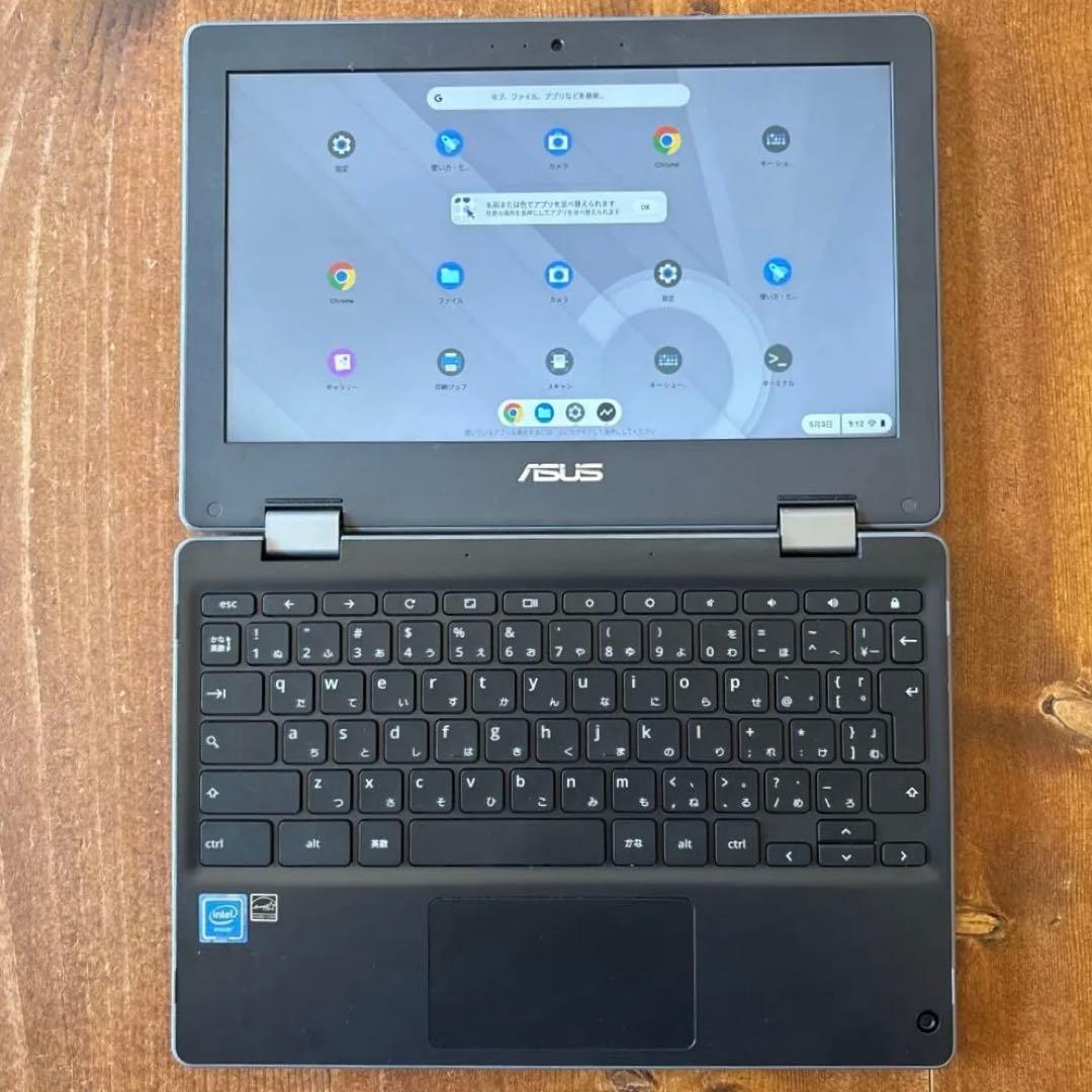充放電回数12 ASUS Chromebook C214M 使用頻度極小美品中古