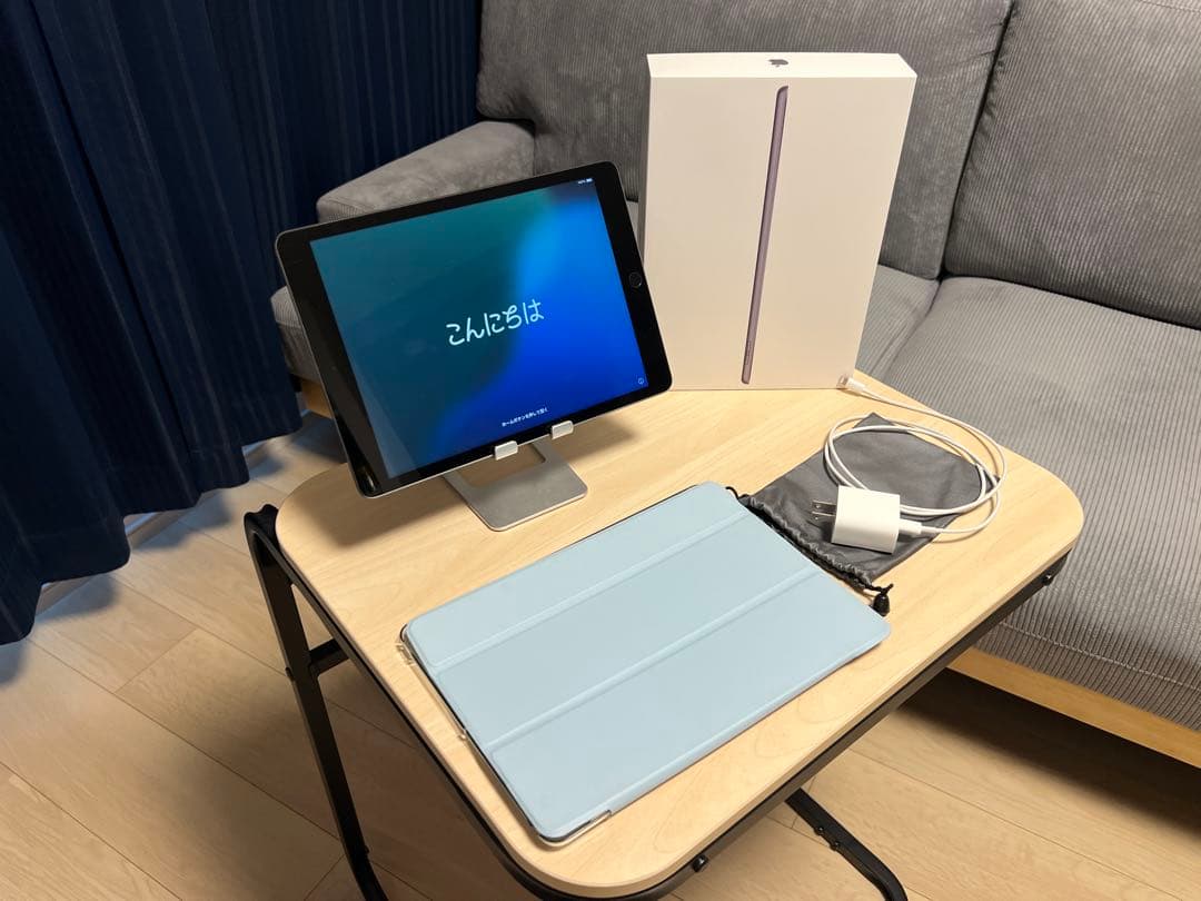 iPad9 10.2インチWi-Fiモデル 64GB スペースグレイ カバー付