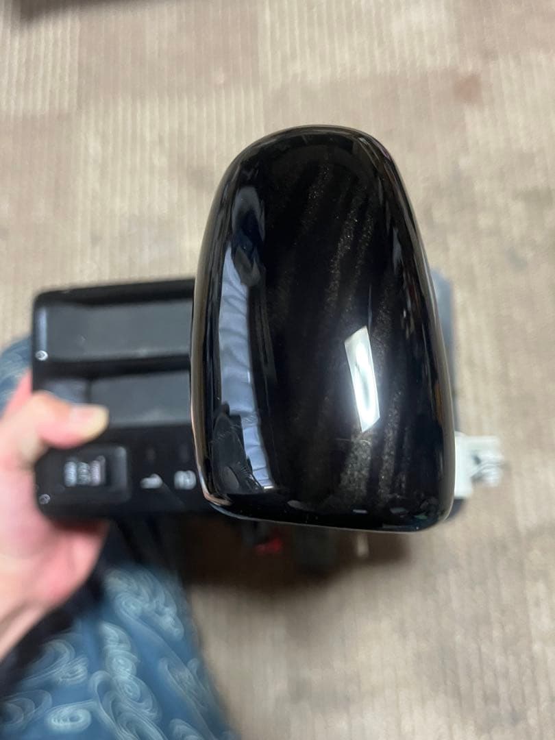 黒木目　y32セドリック　グロリア　ランバーサポートスイッチ　シフトノブ修理代