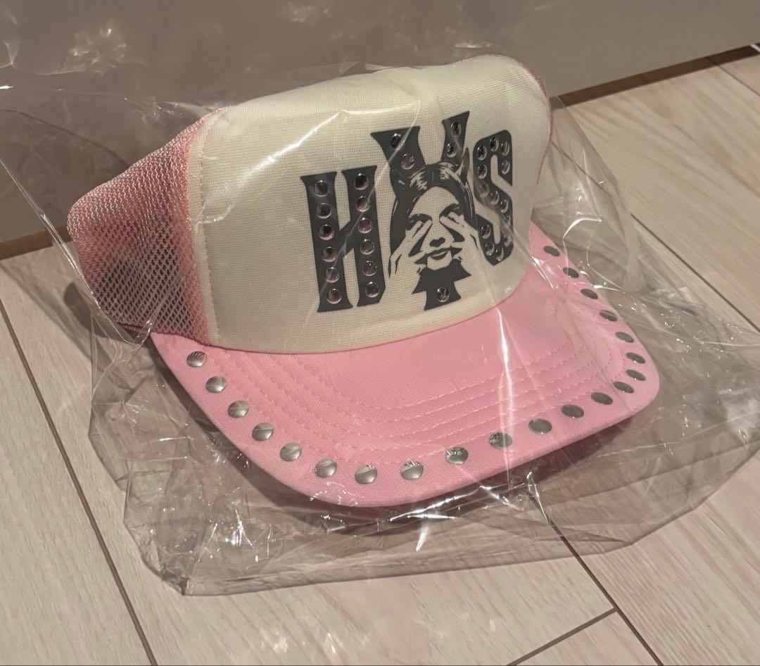 HYSTERIC GLAMOUR SEE NO EVIL スタッズ キャップ