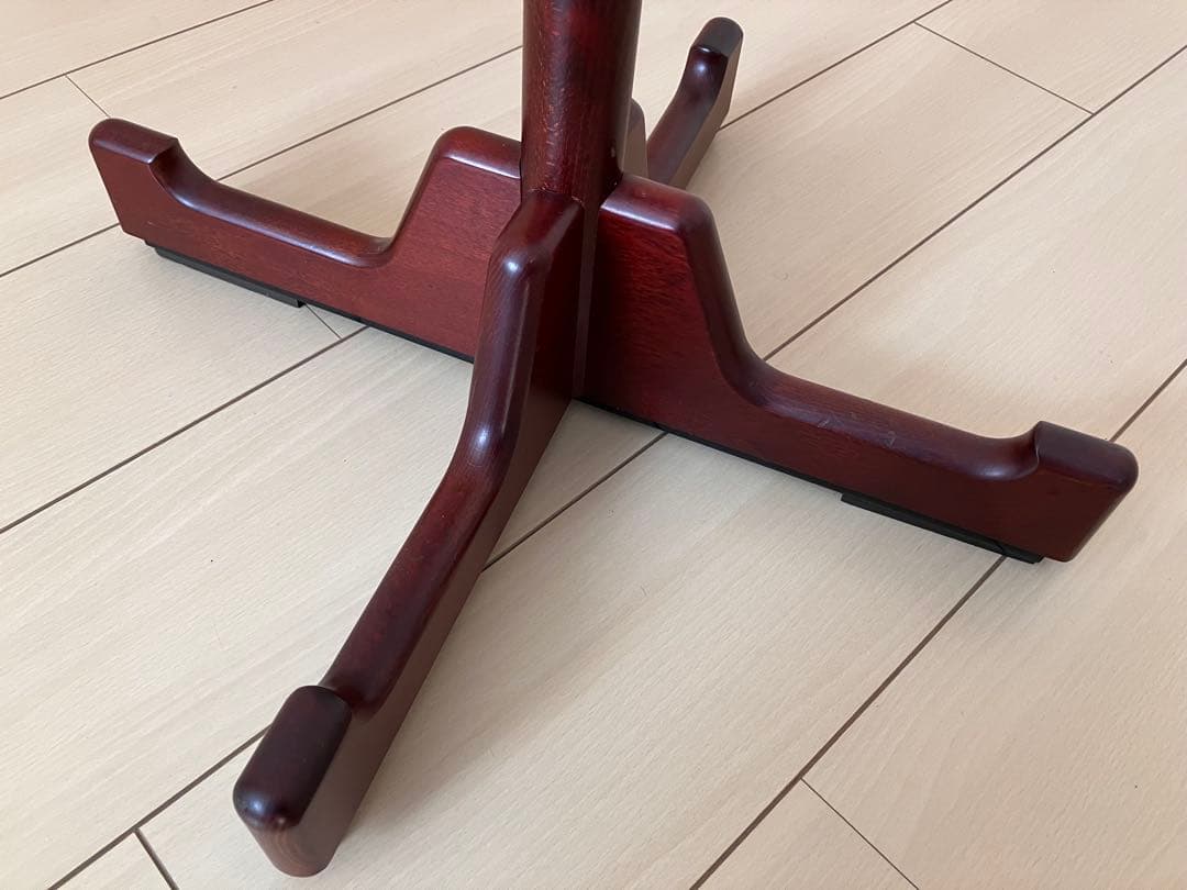 カリモク家具 ポールスタンド ポールハンガー コート掛け 木製 レトロ