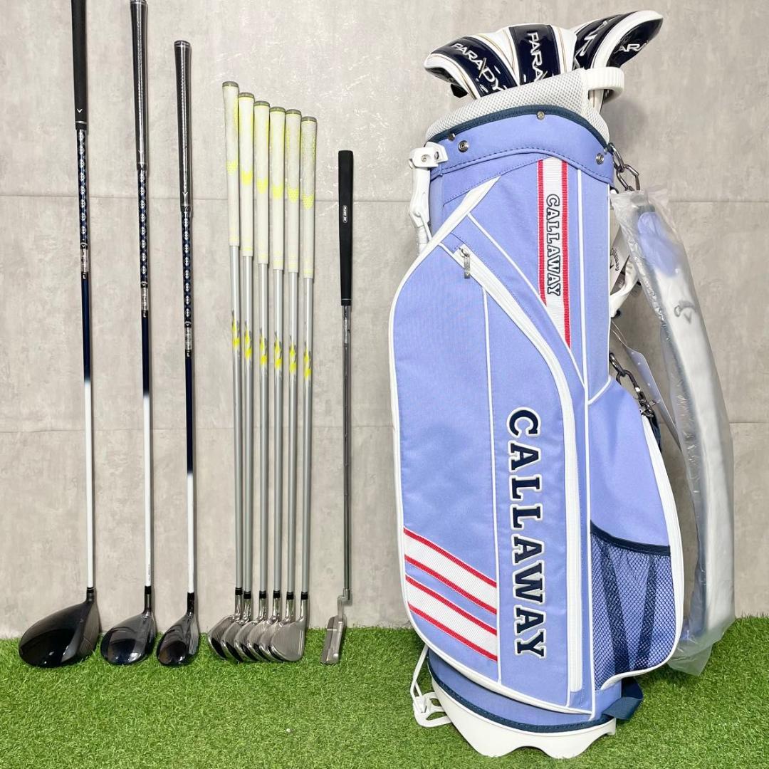 【バッグ新品】キャロウェイ パラダイム ゴルフクラブ　1w無し