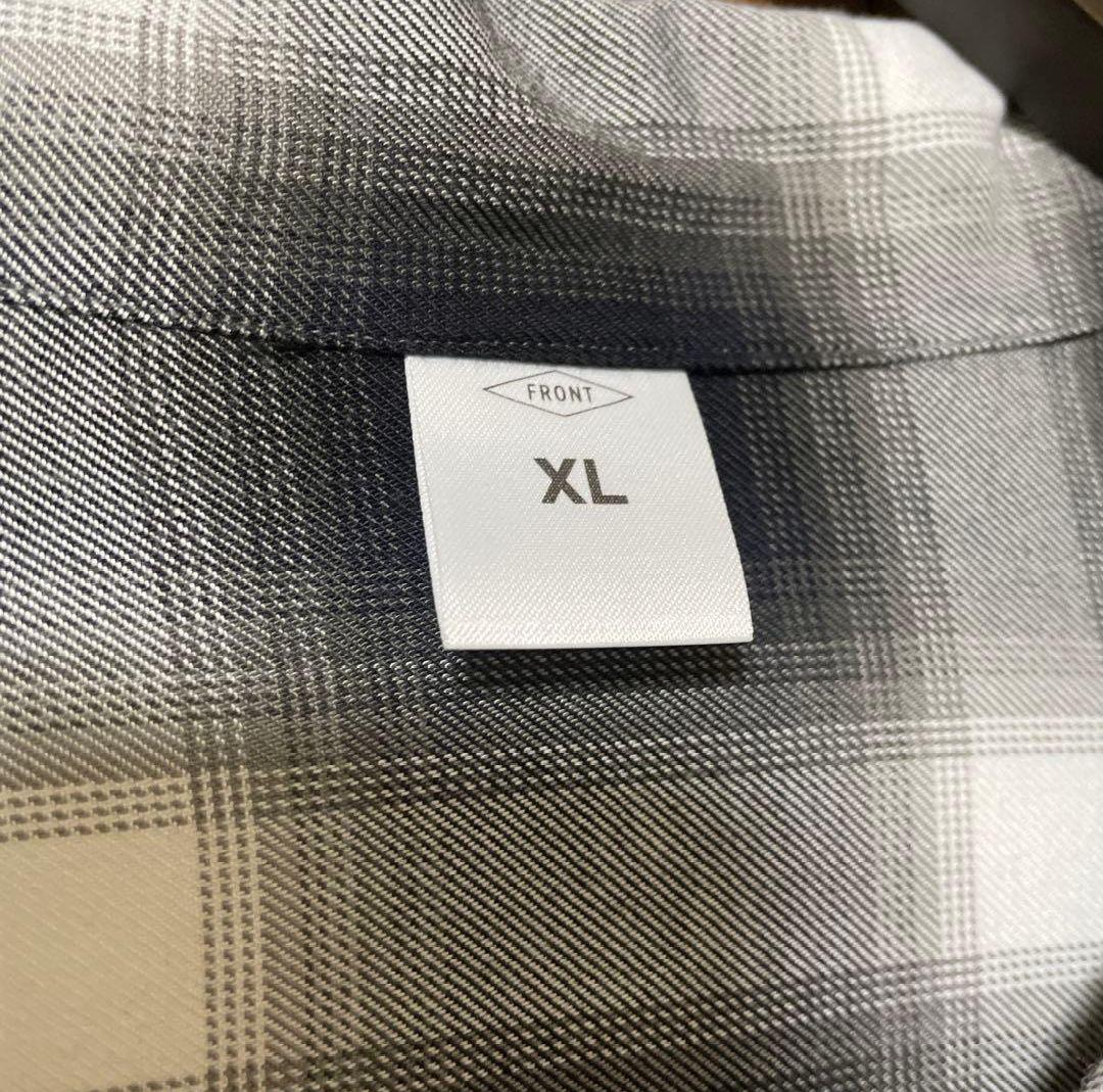 front 11201 レーヨンシャツ　XL