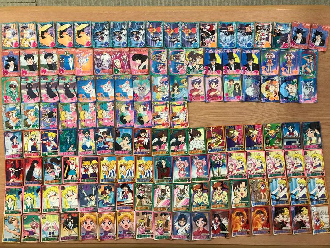 セーラームーン　カードダス 450枚以上　当時物