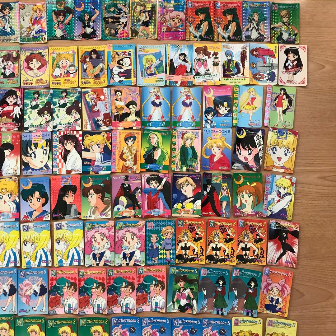 セーラームーン　カードダス 450枚以上　当時物