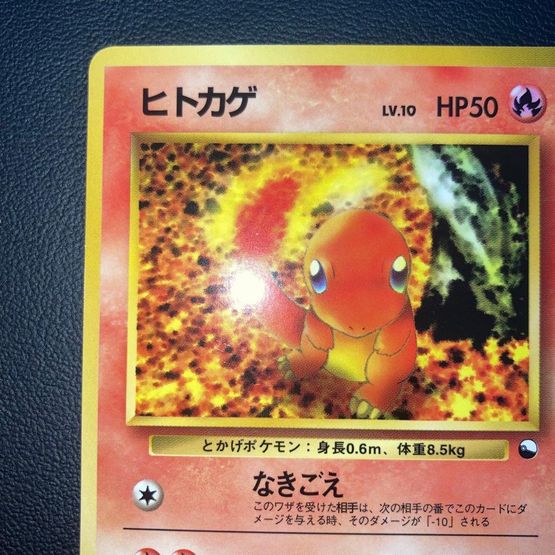 極美品　ヒトカゲ　旧裏　拡張シート　マークあり