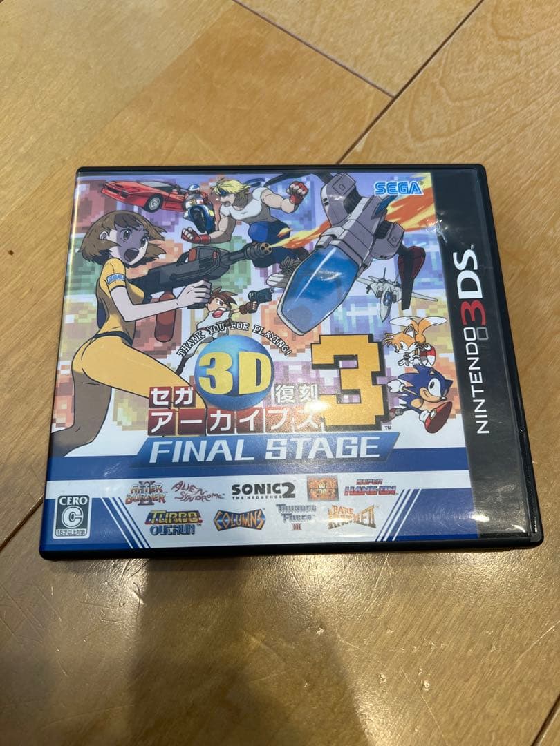3DS セガ3D復刻アーカイブス3 FINAL STAGE おまけ2あり