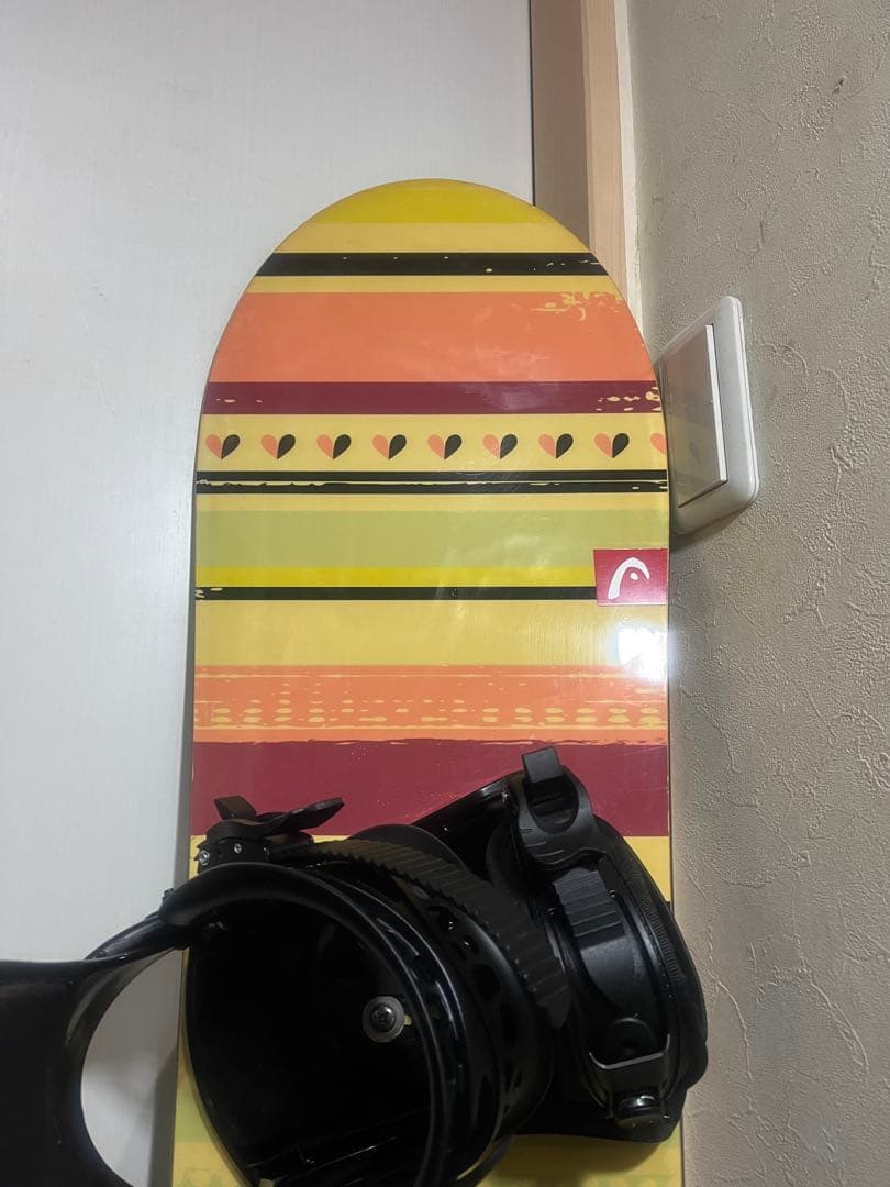 初中級！カービング、グラトリ！head pride 138cm 新品バイン