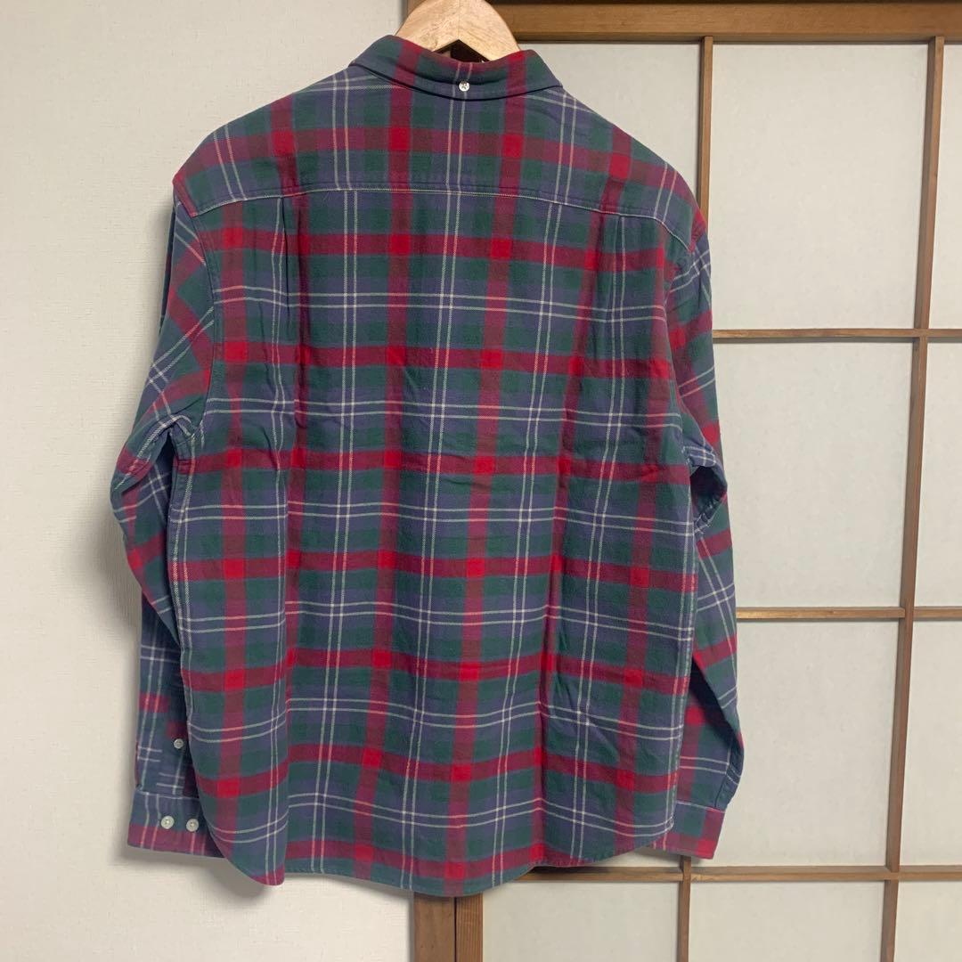 トップス Supreme Plaid flannel shirt M