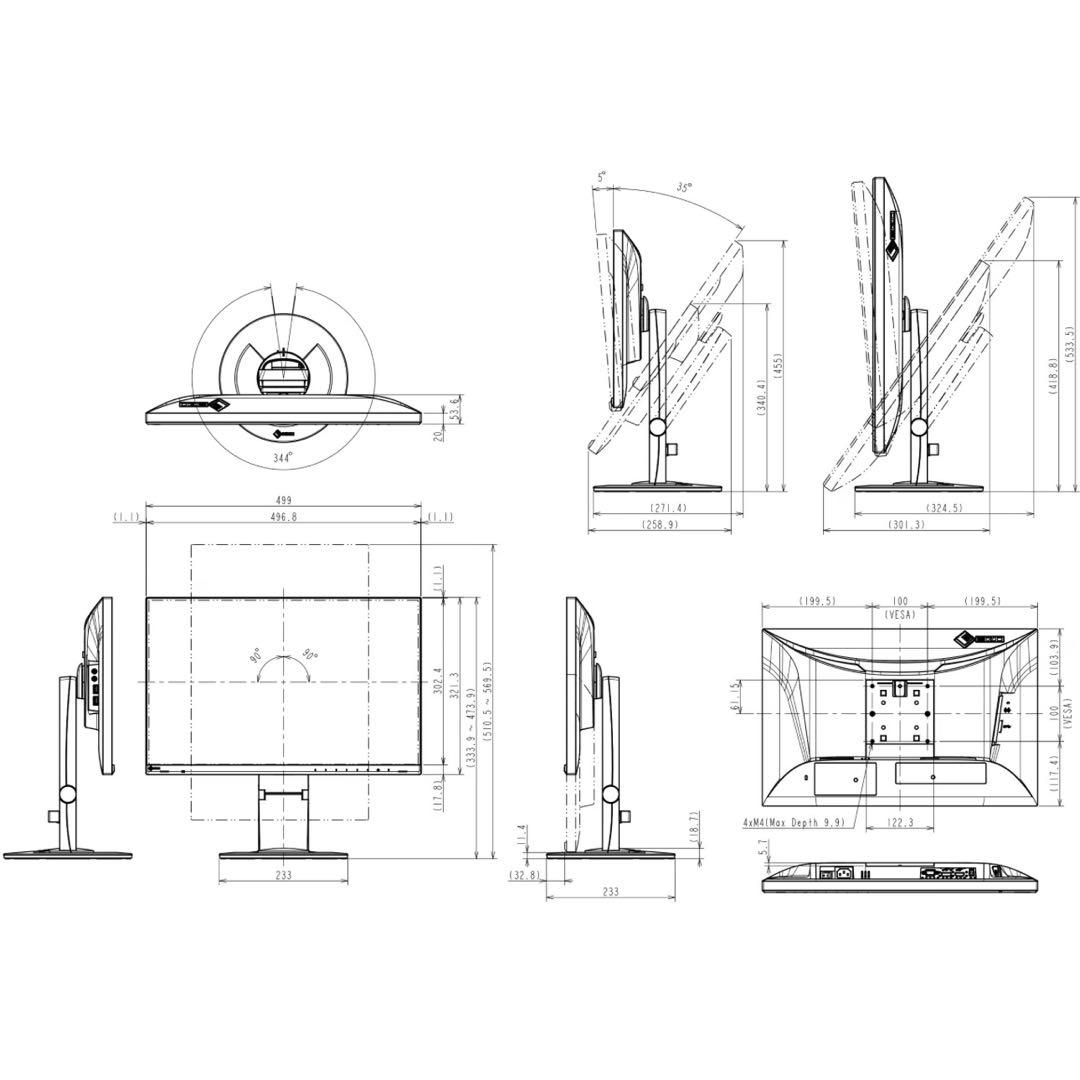 【新品】EIZO FlexScan EV2360 22.5インチ モニター