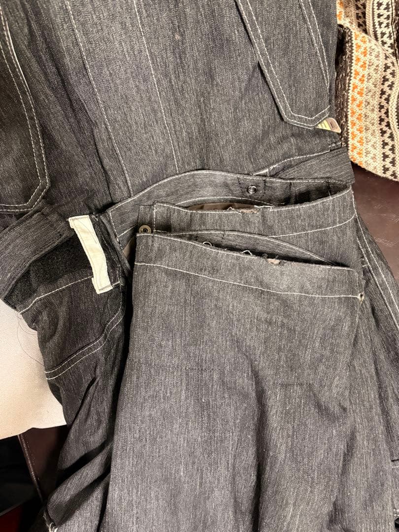 ESTIVO スノーボードウェア メンズ M つなぎ デニム風